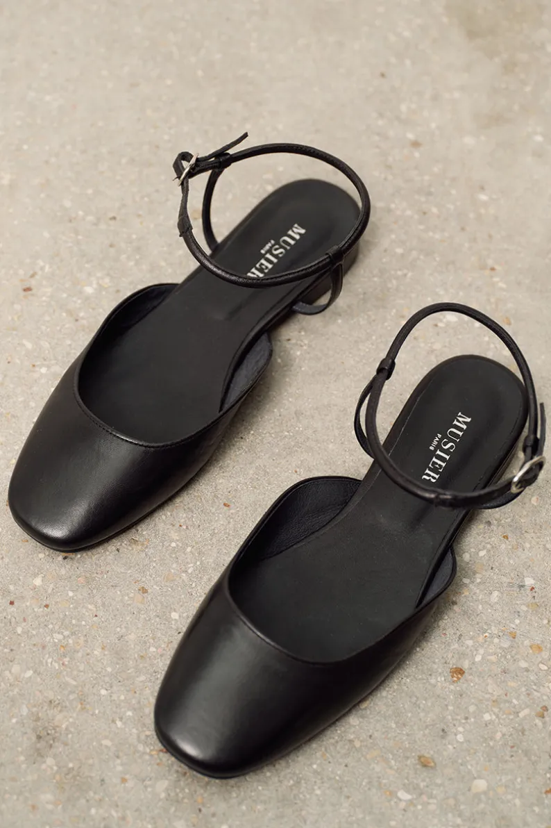 Musier Paris ballerines ouvertes agnes