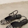 Musier Paris ballerines ouvertes amelia
