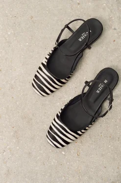 Musier Paris ballerines ouvertes amelia