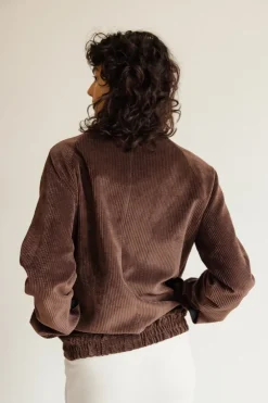 Musier Paris blouson en velours skyros