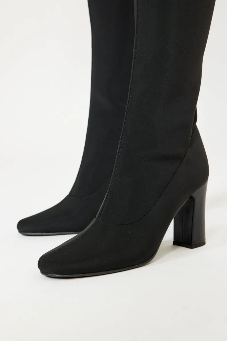 Musier Paris bottes noires kelly