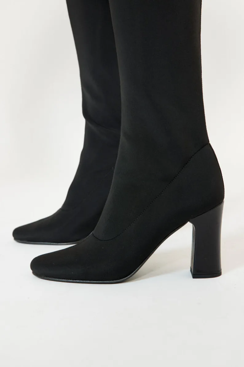 Musier Paris bottes noires kelly