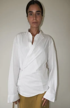 Musier Paris chemise asymétrique keren
