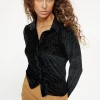Musier Paris chemise en dévoré parys