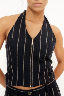Musier Paris Gilet dos-nu evy