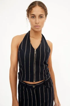 Musier Paris Gilet dos-nu evy