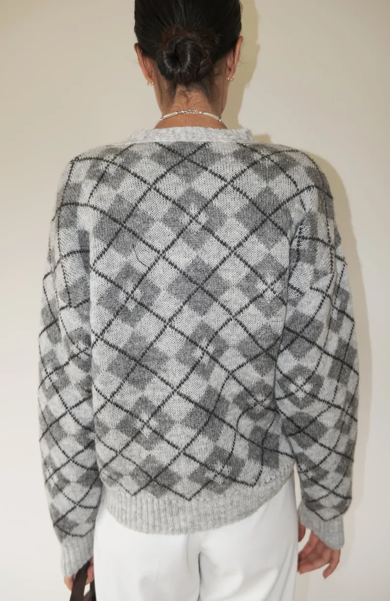 Musier Paris gilet losange diam