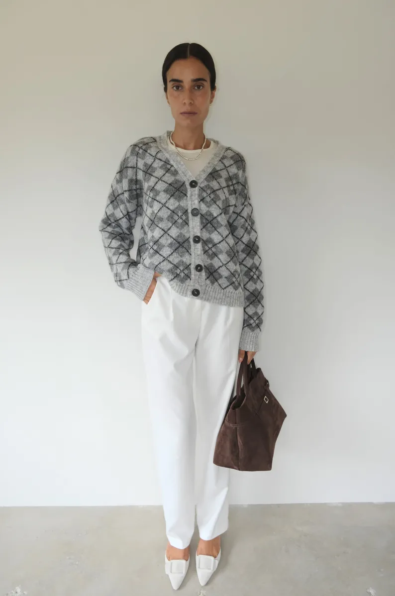 Musier Paris gilet losange diam