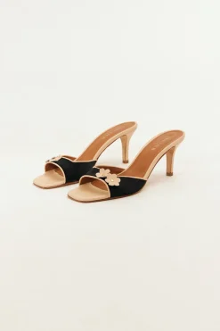 Musier Paris mules en satin canaries