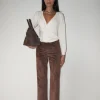 Musier Paris pantalon en velours côtélé cool