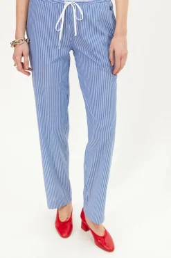 Musier Paris pantalon loose brodé mythical