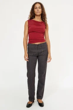 Musier Paris Pantalon rayé comfy