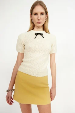Musier Paris pull manches courtes cutie