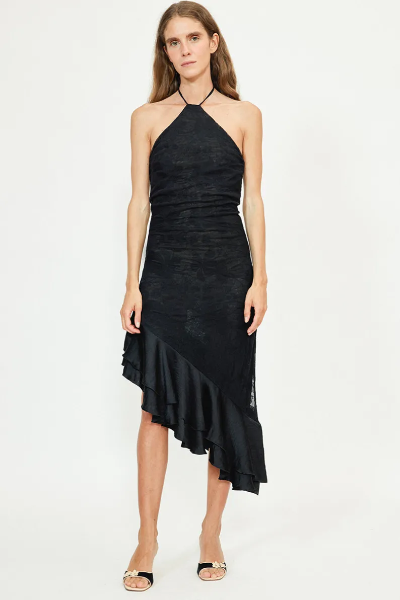 Musier Paris Robe asymétrique margarita
