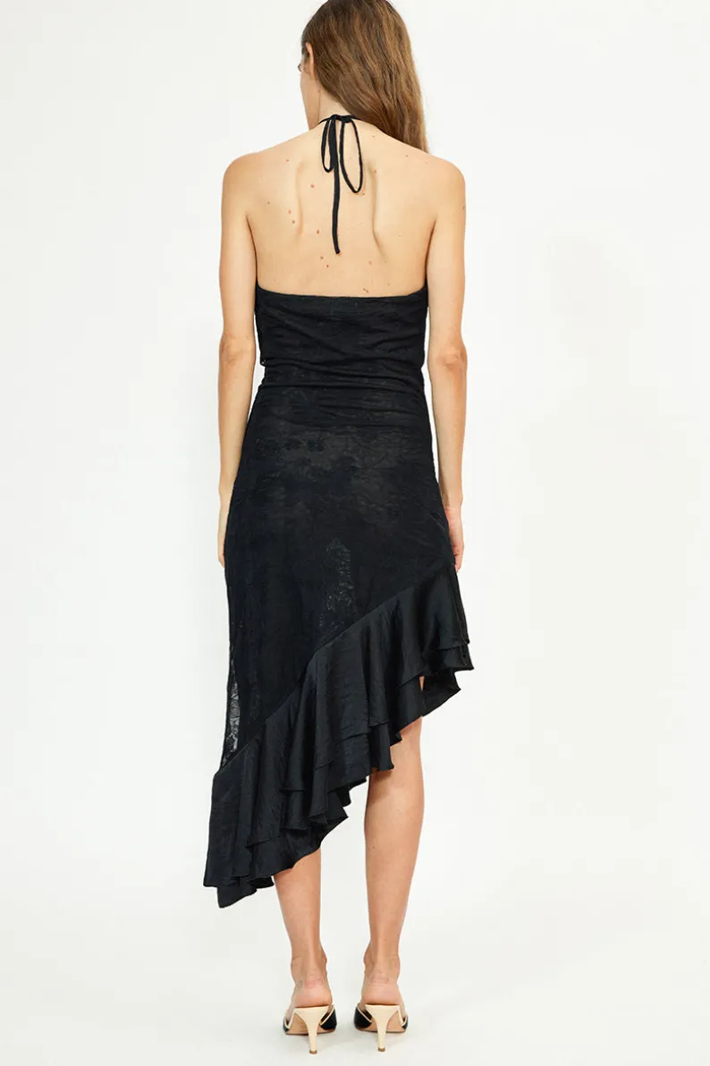 Musier Paris Robe asymétrique margarita