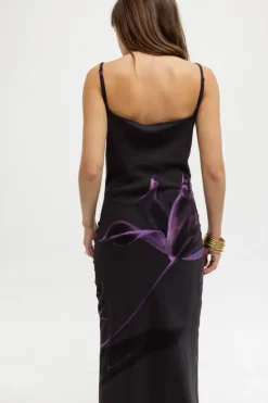 Musier Paris robe longue imprimée rod