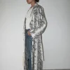 Musier Paris trench imprimé python thea