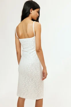 Musier Paris robe en dentelle licata